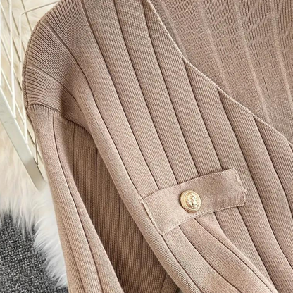 Mirelle - Stijlvol Dames Strikset in Drie Stukken | Elegant & Comfortabel