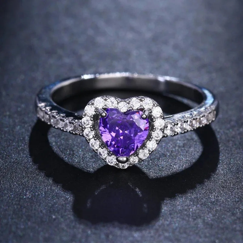 Isara - Hartvormige Verlovingsring