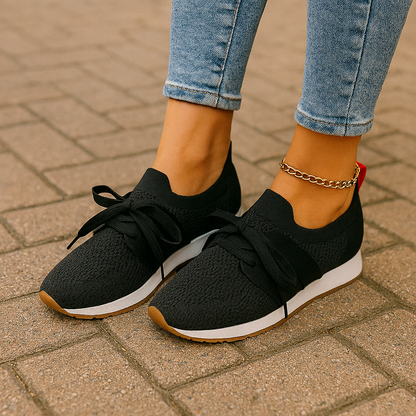 Dames Lage Lichtgewicht Sneakers – Casual Sportschoenen voor Dagelijks Gebruik