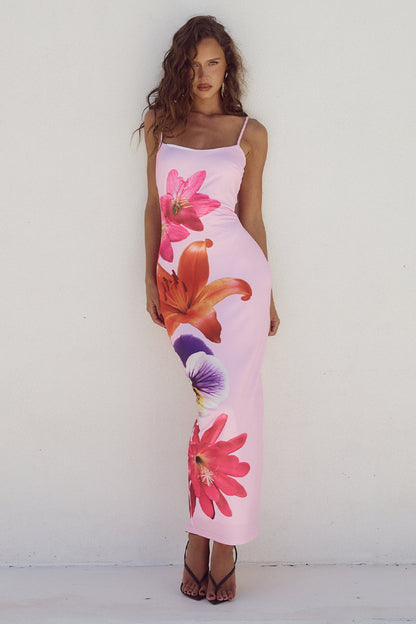 Liv - Bloemenprint Bodycon Jurk
