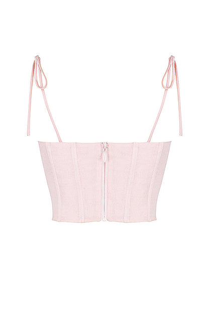 Indira - Delicate Chiffon Korsettop