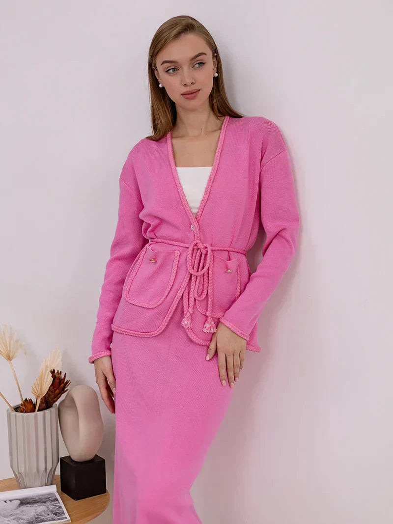 Heloise - Vest met Rok Set