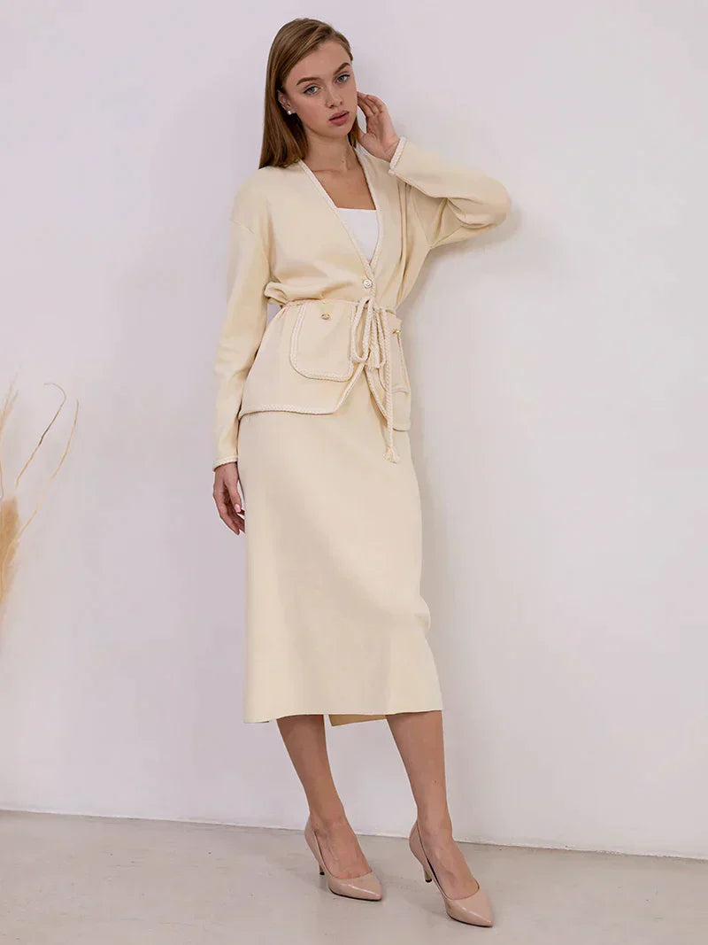 Heloise - Vest met Rok Set