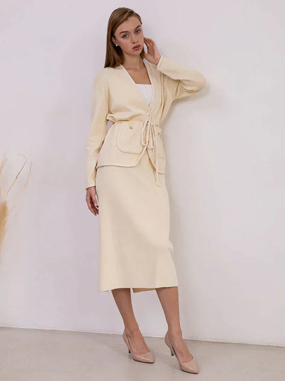 Heloise - Vest met Rok Set