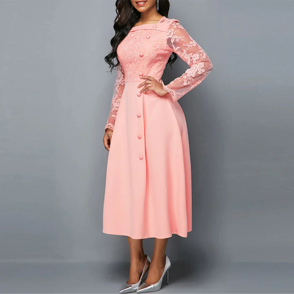 Junette - Luxe Formele Feestjurk