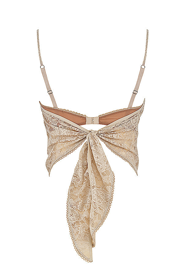 Helisette - Elegante Kanten Bustier-Top