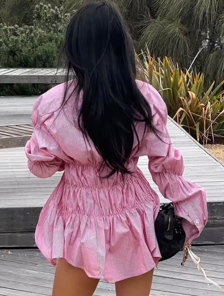 Gersiya - Trendy Scrunched Blouse