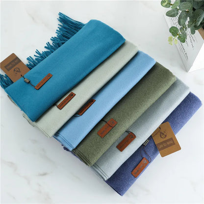 Dames Elegante Sjaal – Luxe Sjaal voor Herfst en Winter