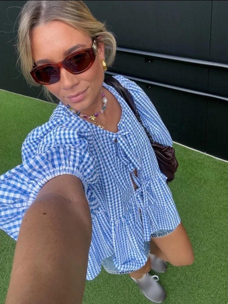 Gisou - Trendy Pofmouw Top