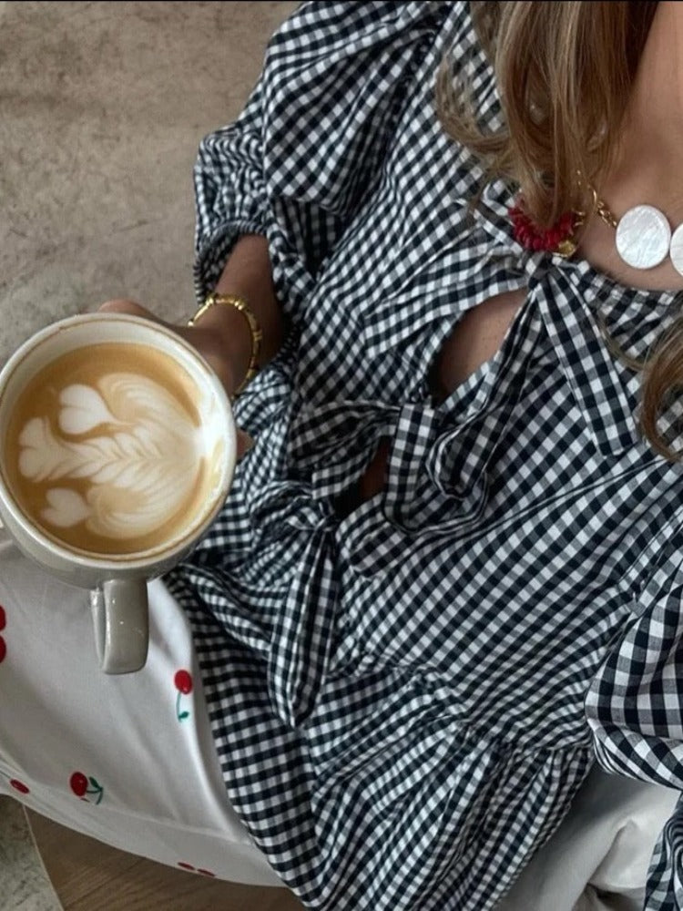 Gisou - Trendy Pofmouw Top