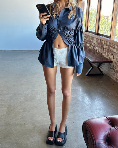 Gersiya - Trendy Scrunched Blouse