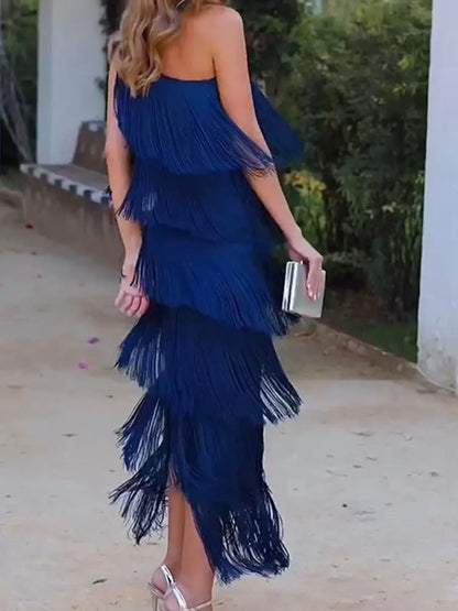 Bella - Andalusisch Fringe Jurk