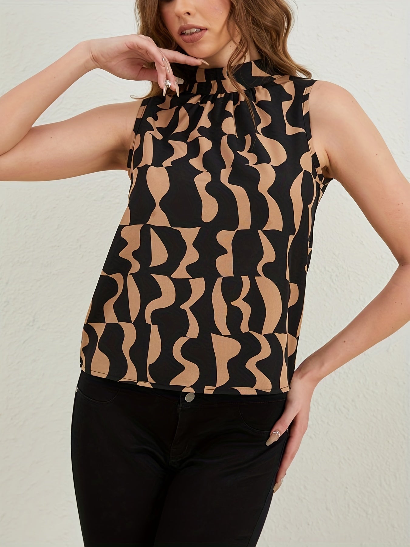 Helivara - Mouwloze Blouse