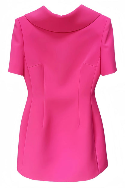 Lara - Jurkje met Strikje en Korte Mouw