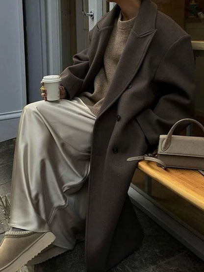 Noëlle - Oversized mantel jas