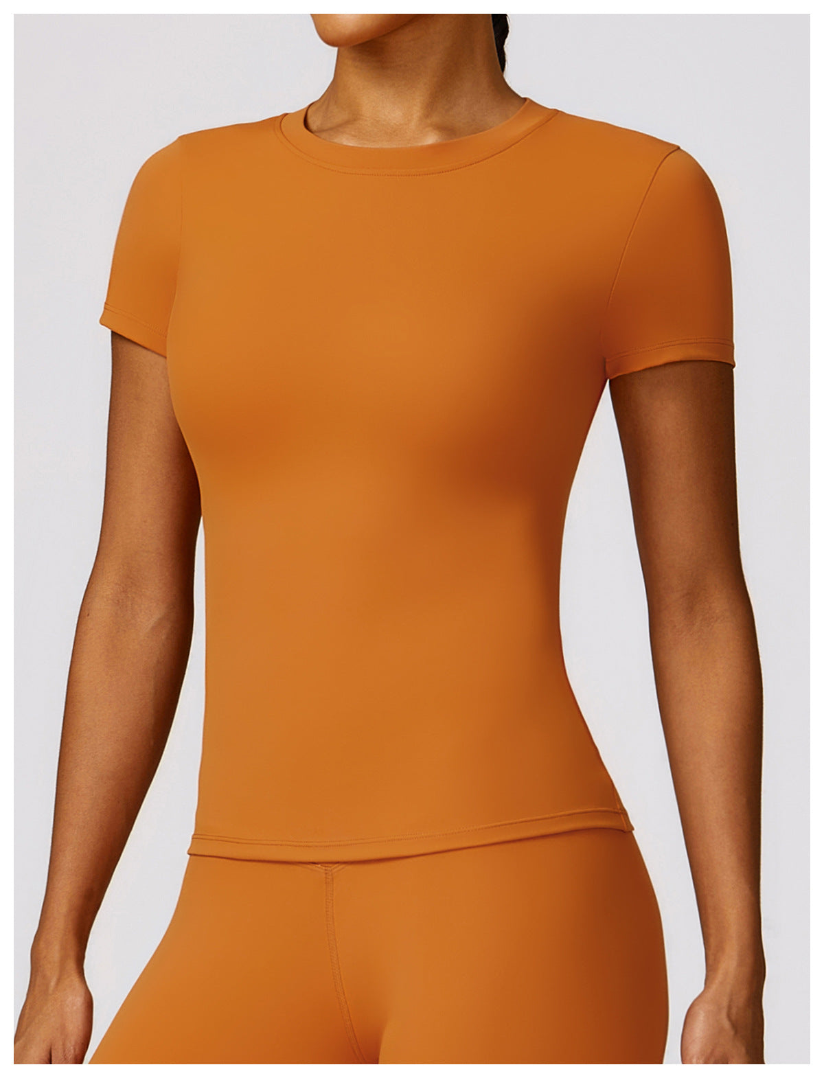 Gabriella - 2-Delig Shaping Gym Set met Korte Mouwen