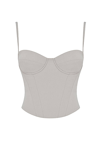 Helisanne - Oesterkleurig Korset met Beugeldesign