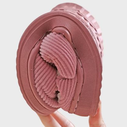 Dames Orthopedische Instap Pantoffels – Huisslippers voor Binnen met Ondersteunende Zool