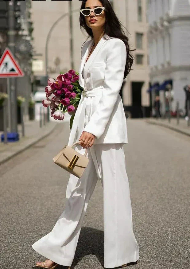 Halina - Blazer Set met Broek