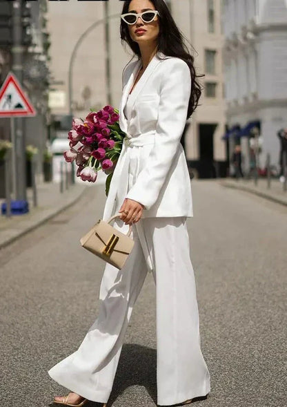 Halina - Blazer Set met Broek