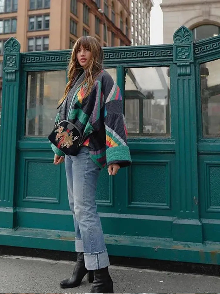 Dames Oversized Gebreid Vest – Casual Cardigan met Lange Mouwen, voor Herfst/Winter