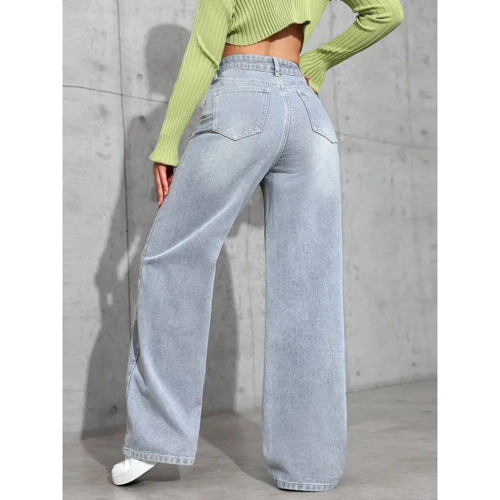 Statement Wide Leg Jeans