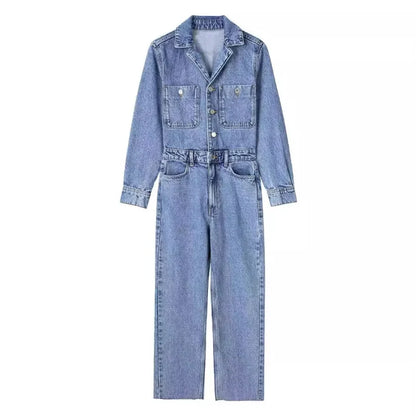 Fayenne - Denim Jumpsuit voor Dames