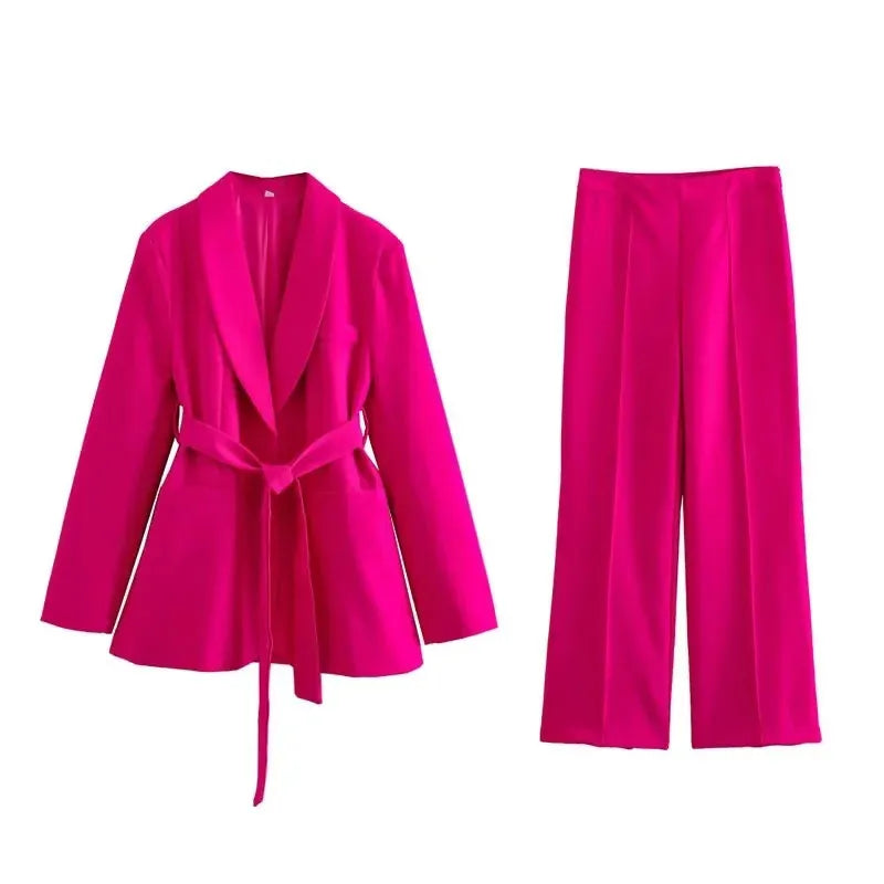 Halina - Blazer Set met Broek