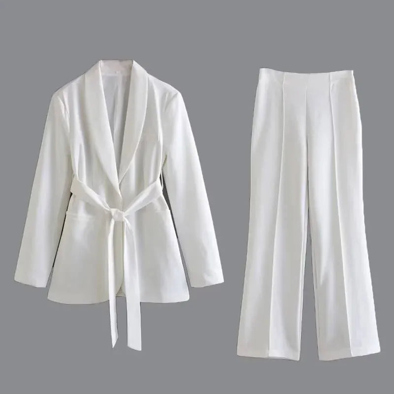 Halina - Blazer Set met Broek