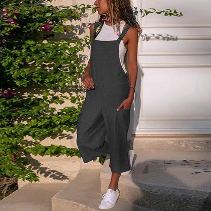 Féline - Casual Culotte Jumpsuit