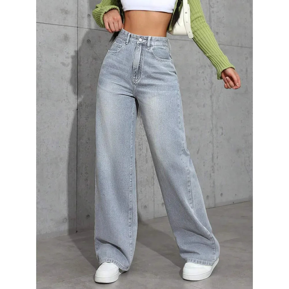 Statement Wide Leg Jeans