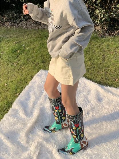 Daisy - Unieke Cowboylaarzen voor Vrouwen