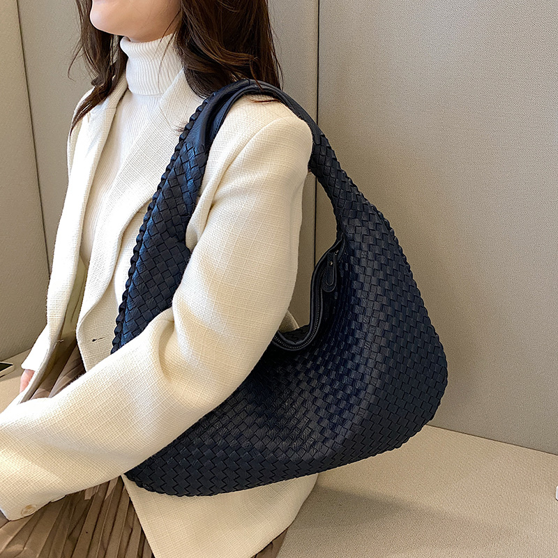 Delina - Luxe Gevlochten Handtas