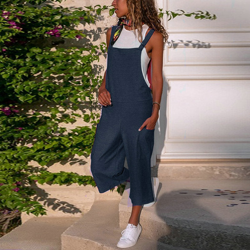 Féline - Casual Culotte Jumpsuit