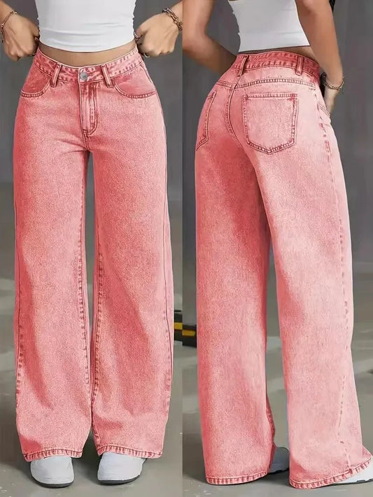Statement Wide Leg Jeans