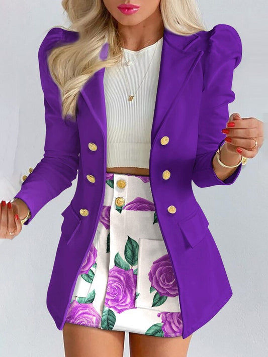 Luna - Stijlvolle 2-Delige Set | Blazer en Rok
