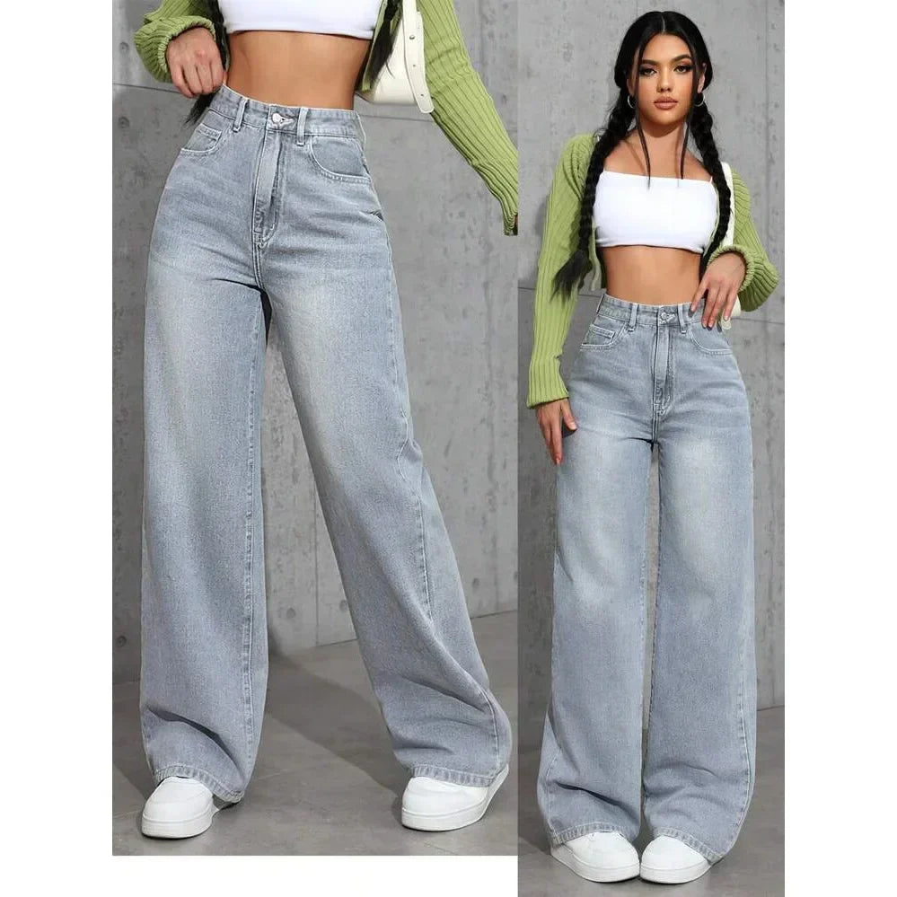 Statement Wide Leg Jeans