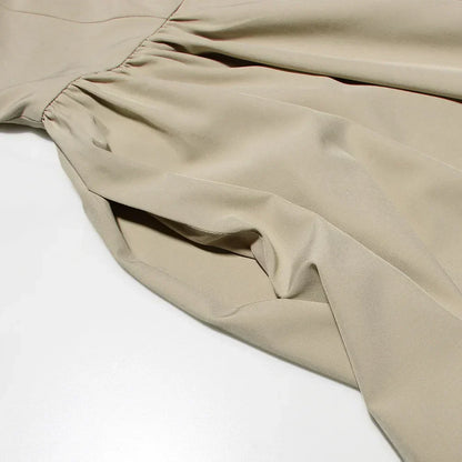 Fleur - Casual Chic Midi Jurk van Zachte Stof voor Dagelijks Gebruik