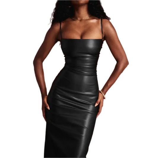 Sophie - Elegante Midi Jurk van Lichtgewicht Stof voor Elke Gelegenheid