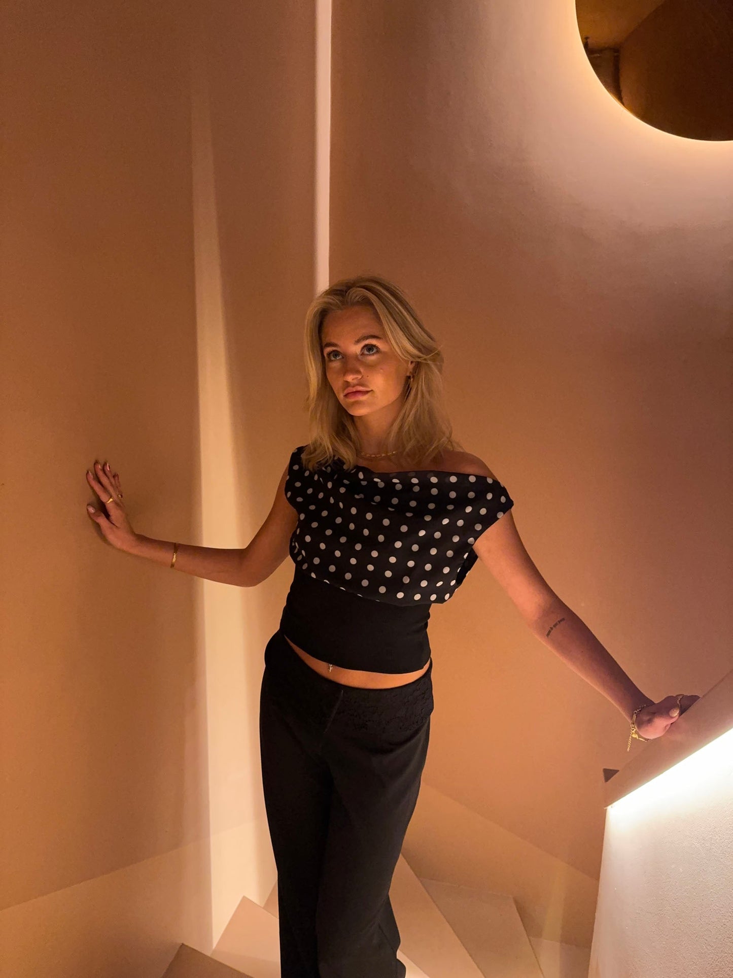 Lina - Polka Dotted Top