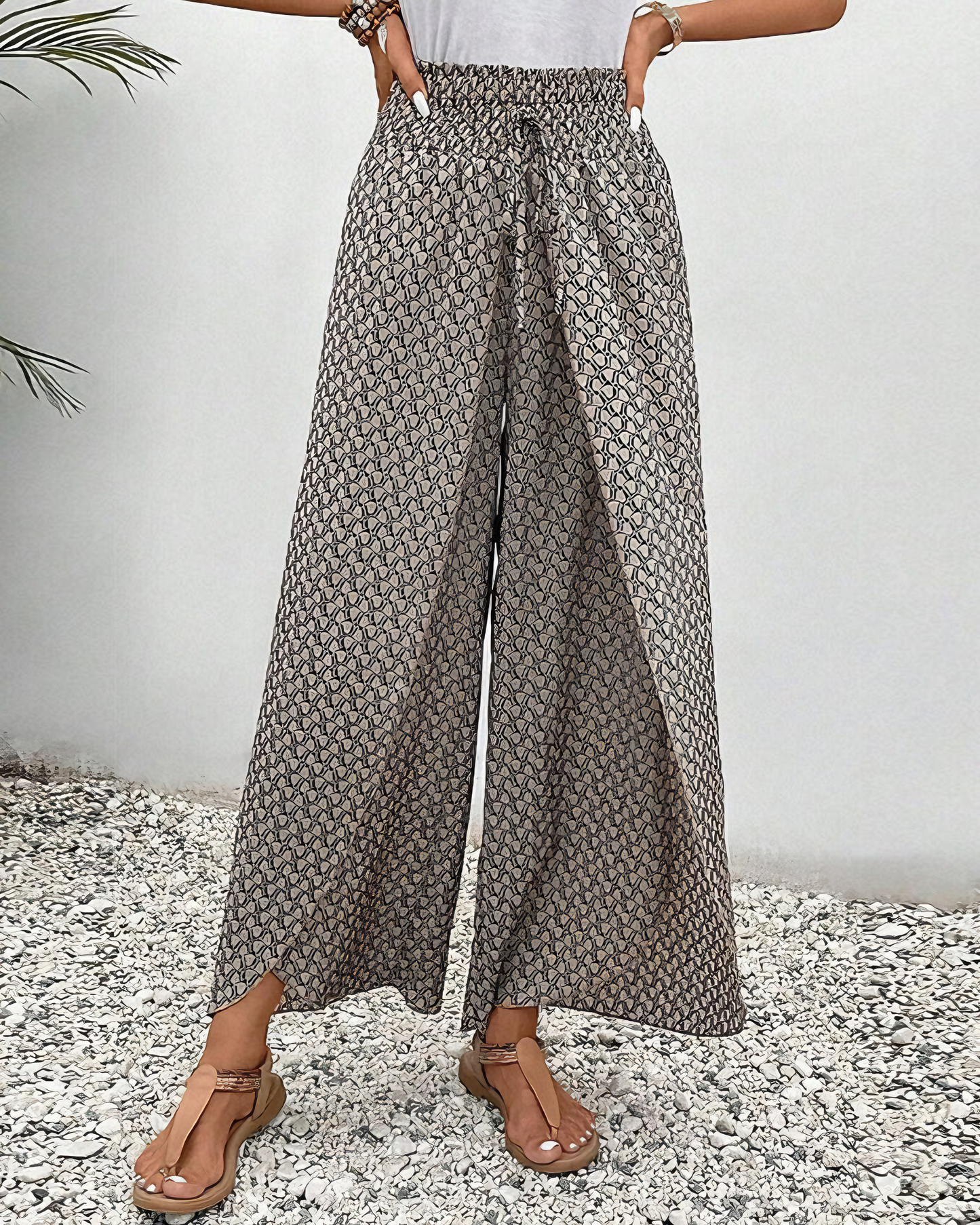 Nouraida - Relaxte Wide-Leg Broek