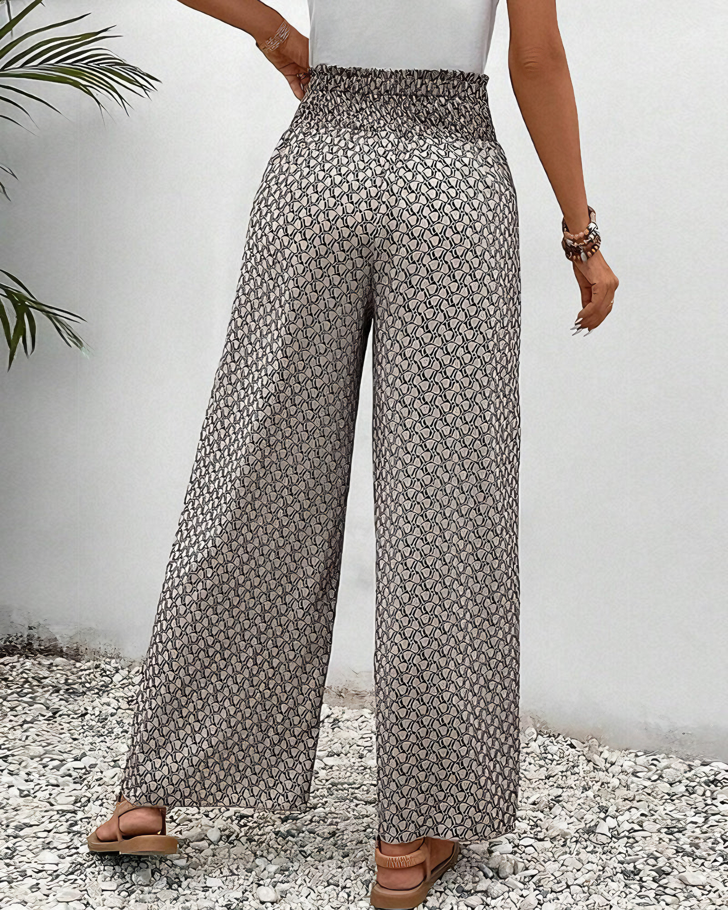 Nouraida - Relaxte Wide-Leg Broek