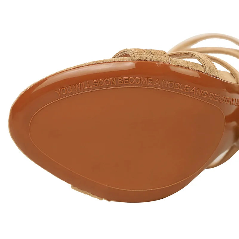 Islina - Gladiator Hakken Sandalen