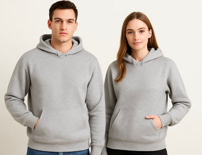 Unisex Basic Hoodie –  Casual Sweatshirt voor Dagelijks Gebruik