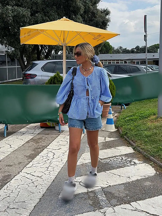 Gisou - Trendy Pofmouw Top