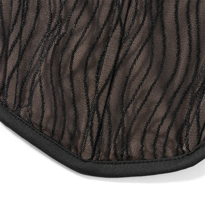 Helivienne - Zachte Mesh Cropped Korset