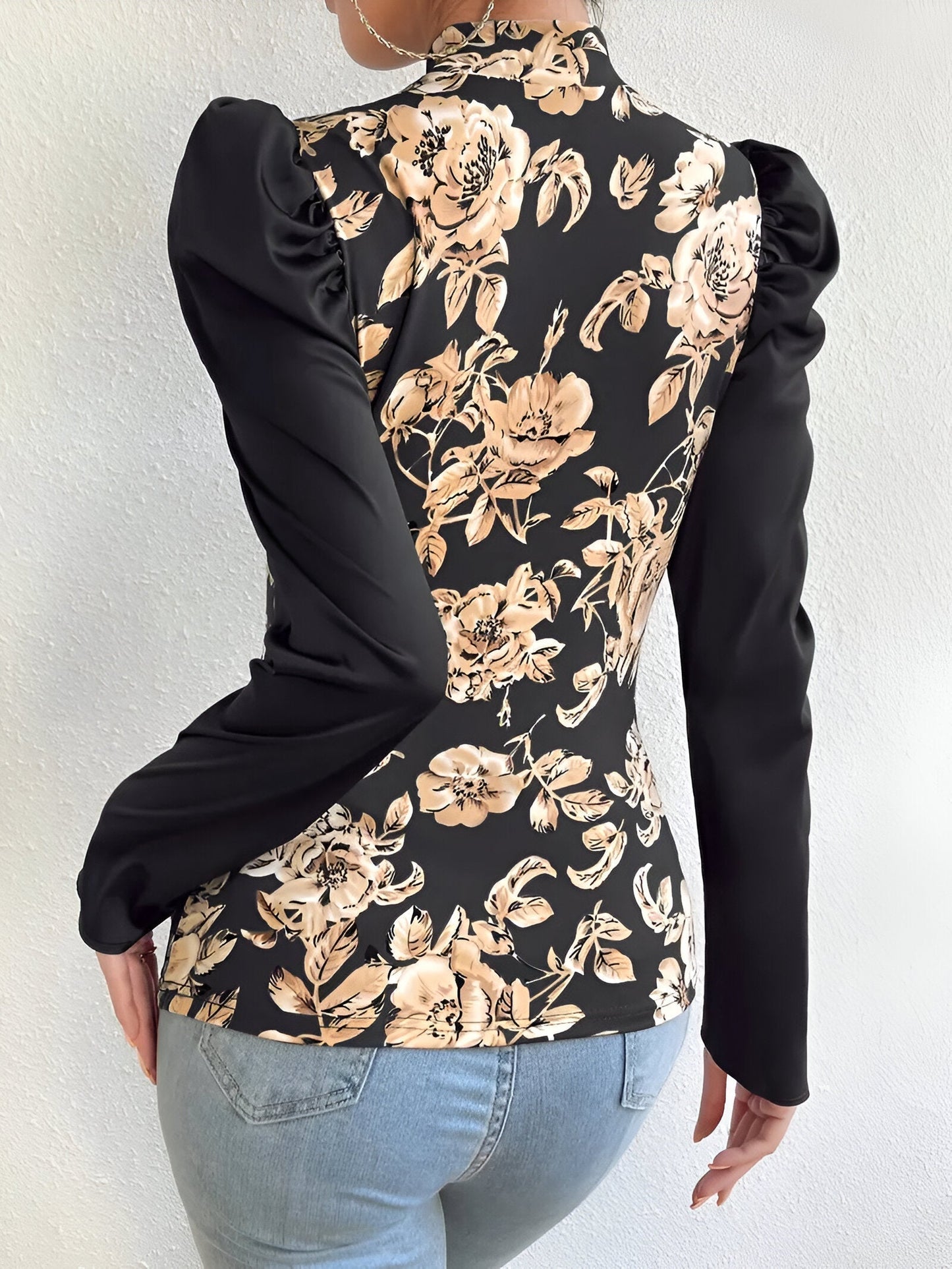 Charelle - Elegante Blouse met Bloemenprint
