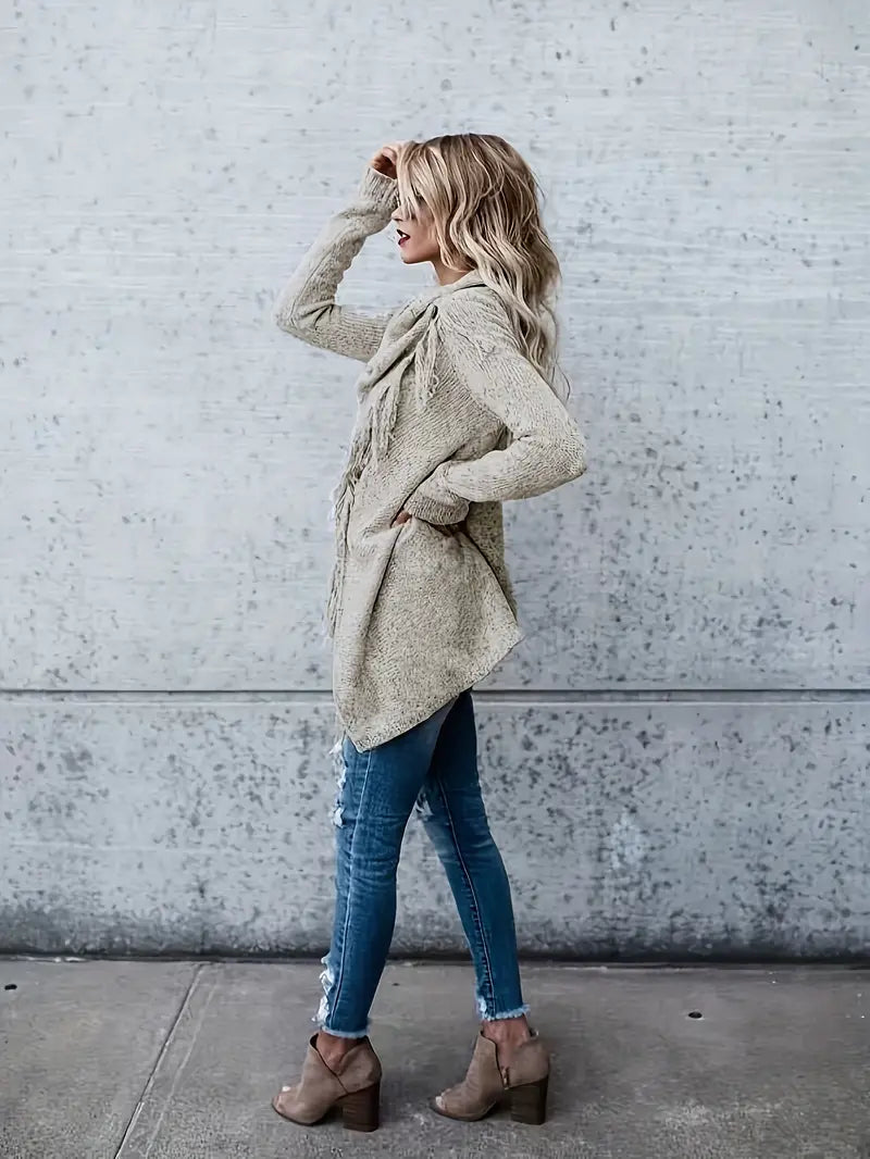 Noor - Tuniektrui met Rolkraag