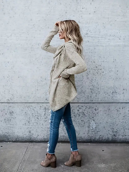 Noor - Tuniektrui met Rolkraag