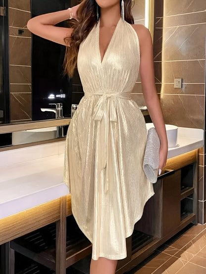 Clarinda - Blousejurk met V-hals